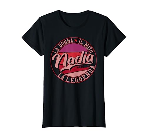 Nadia La donna il mito la leggenda Maglietta