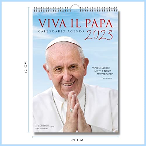 Calendario Papa Francesco 2023 29x42cm