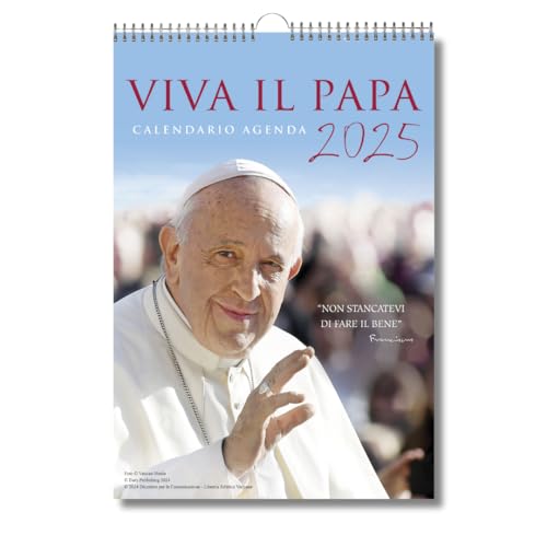 EURO PUBLISHING Calendario Papa Francesco 2025 - cm 29x42