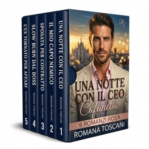 Romanzo Rosa Miliardario: Una Notte con il Ceo | Cofanetto 5 Romanzi Rosa Contemporanei – Miliardari, Enemies to Lovers, Slow Burn