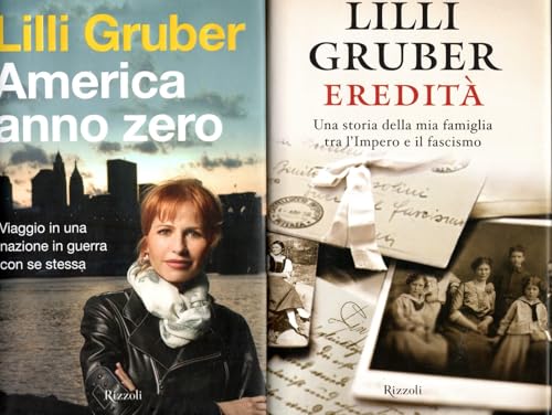 Lilli Gruber Eredità + America anno zero 2 VOLUMI Rizzoli