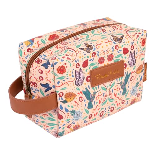 Grupo Erik: Necessaire di Frida Kahlo | Pochette da Viaggio personalizzata Frida Kahlo, PU impermeabile, Astuccio Trucchi da viaggio, Borsa da toilette da viaggio, Borsa Frida Kahlo